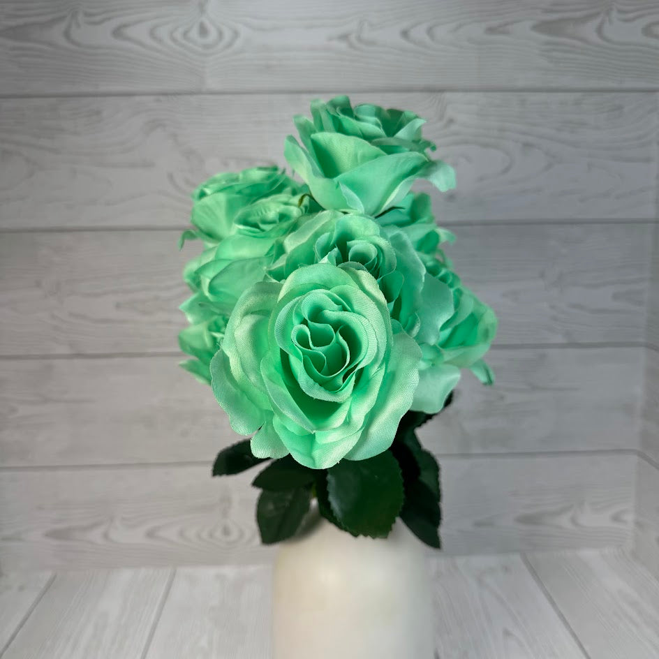 COLOR FAST LILLIAN OPEN ROSE BUSH X12 STEM H17 - 30388 - INDIVIDUAL COLORS