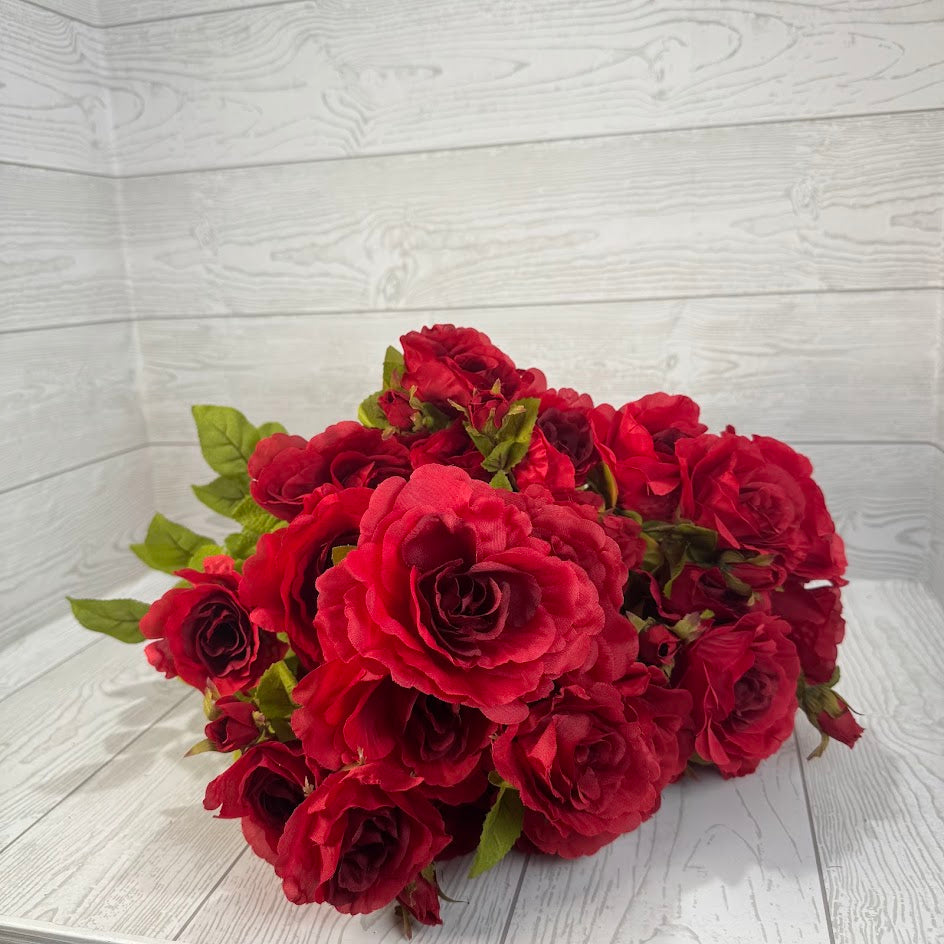 26IN ROSE BUSH X36 - RED - 85890-RD * BR