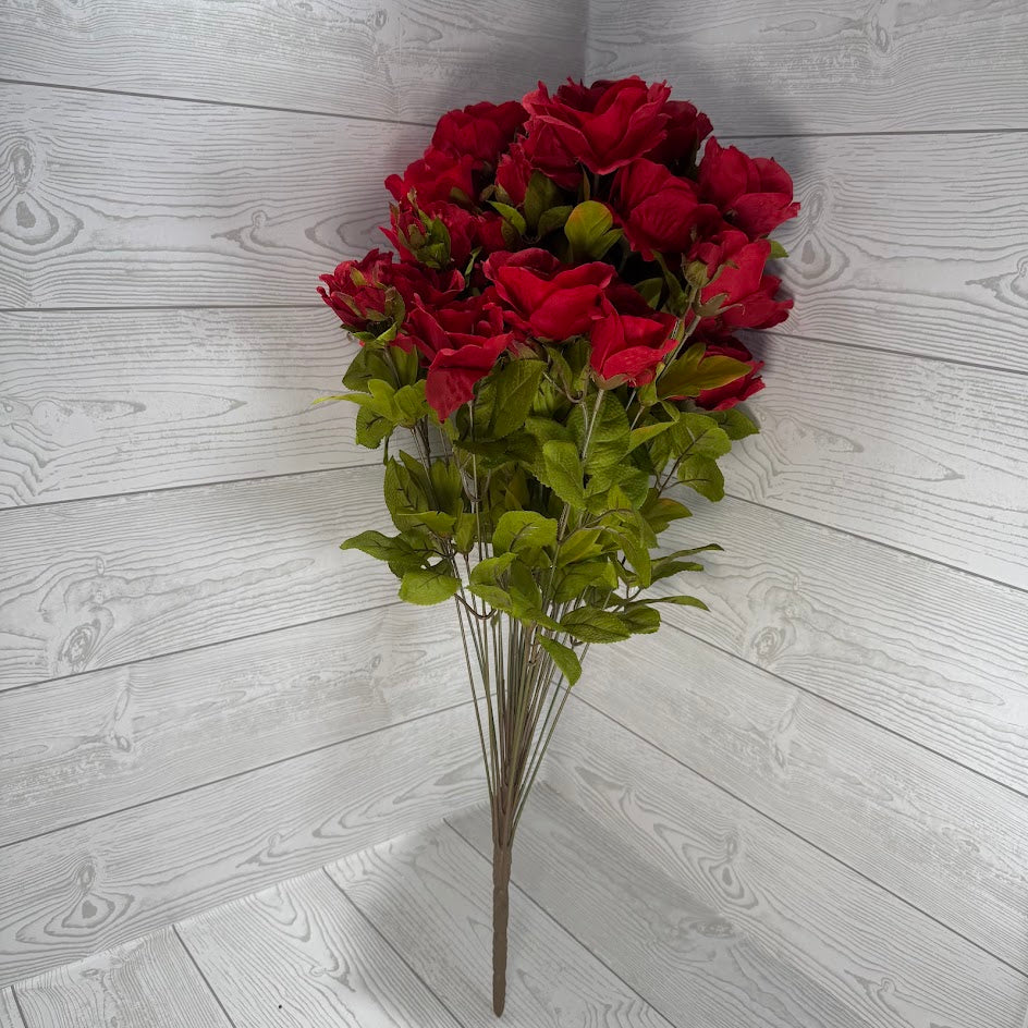 26IN ROSE BUSH X36 - RED - 85890-RD * BR