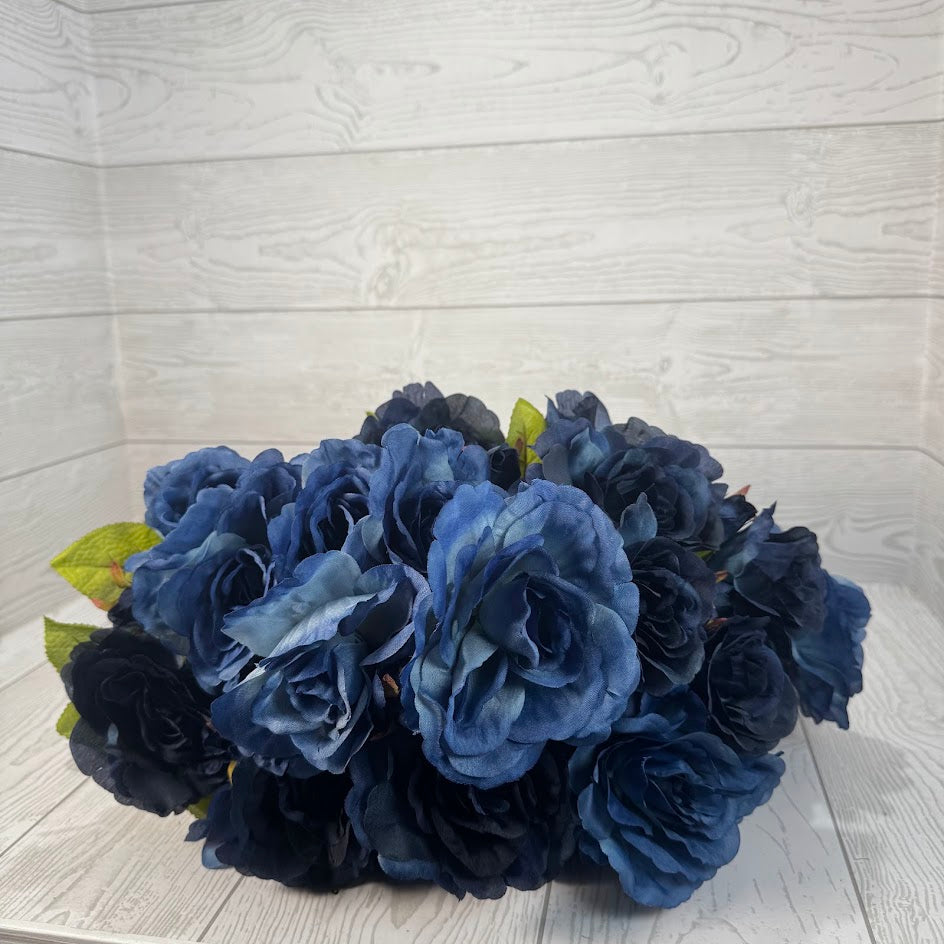 26IN ROSE BUSH X36 - LIGHT BLUE - 85890-2TBLUE * BR