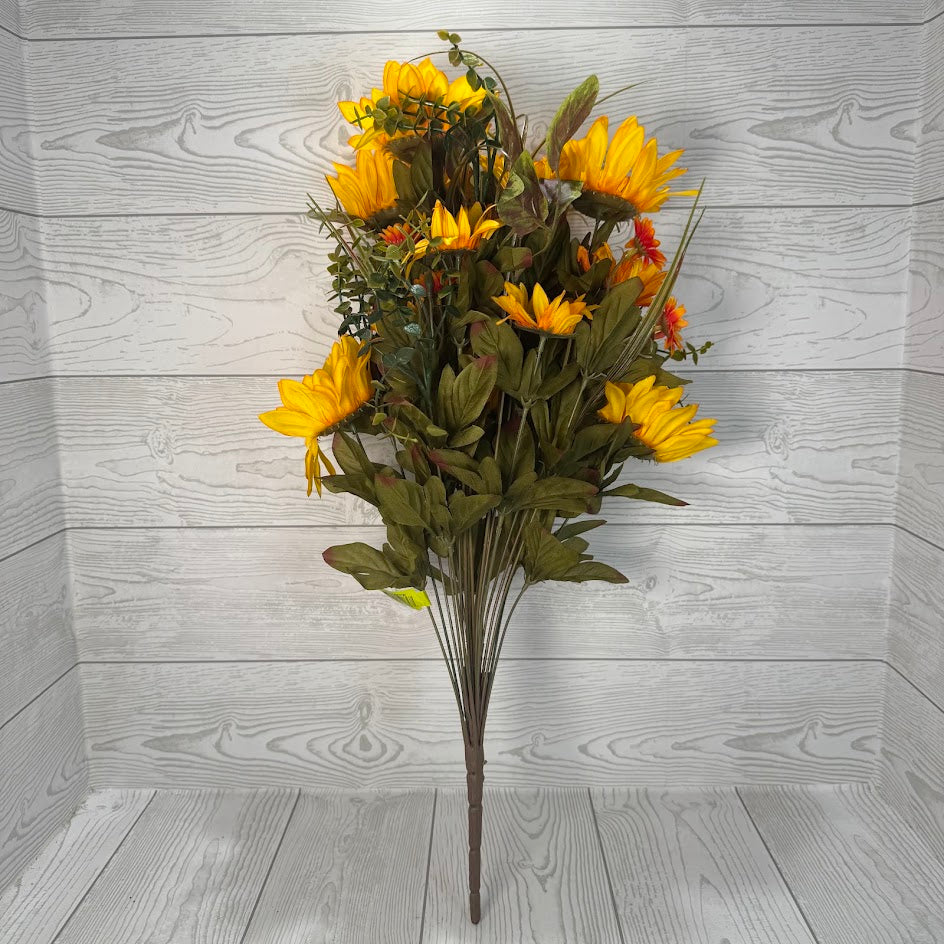 SINFLOWER FILLER BUSH X24 H23 - GOLD/YELLOW - 57524GDYW