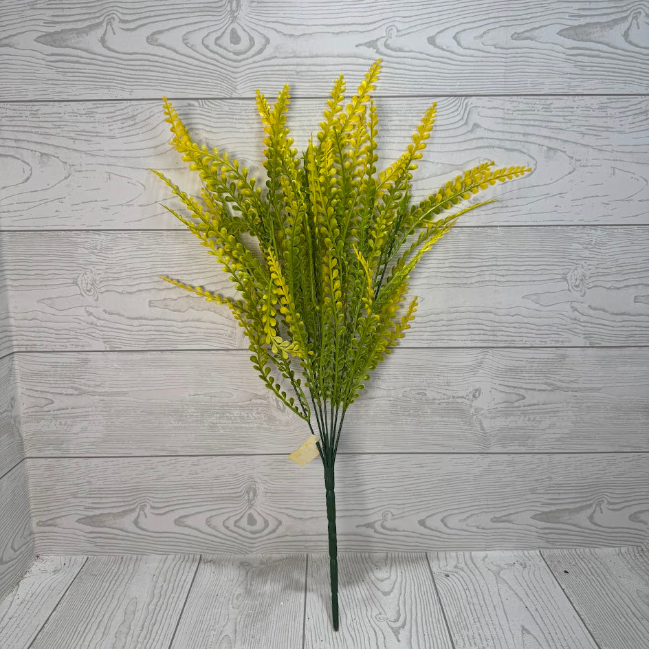 PLS FERN BUSH X7 - YELLOW - 59644 * R BR