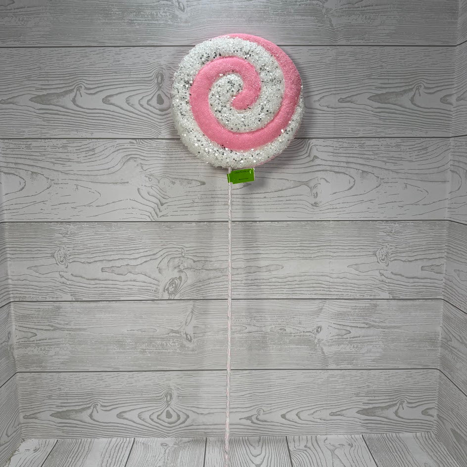 LOLLIPOP PICK H26XDIA8 - PINK/WHITE - 85245PKWT * BL G