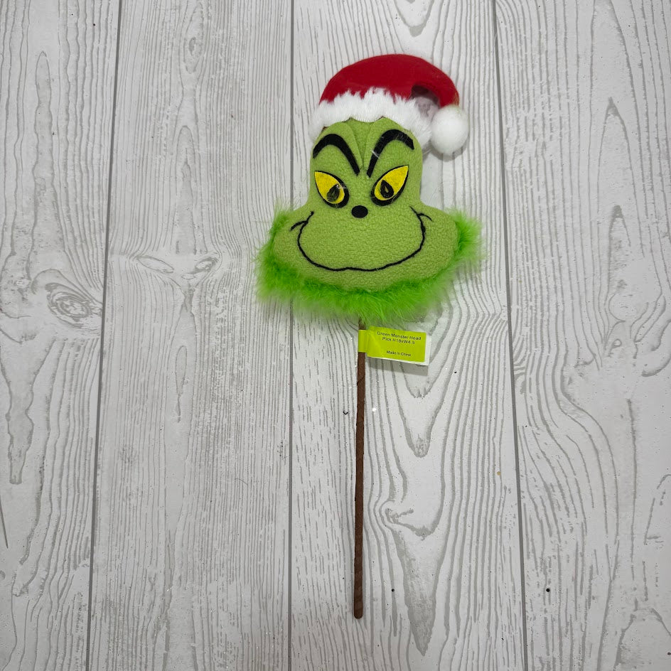 GREEN MONSTER HEAD PICK H18XW4.5 - 85514RWG * RD