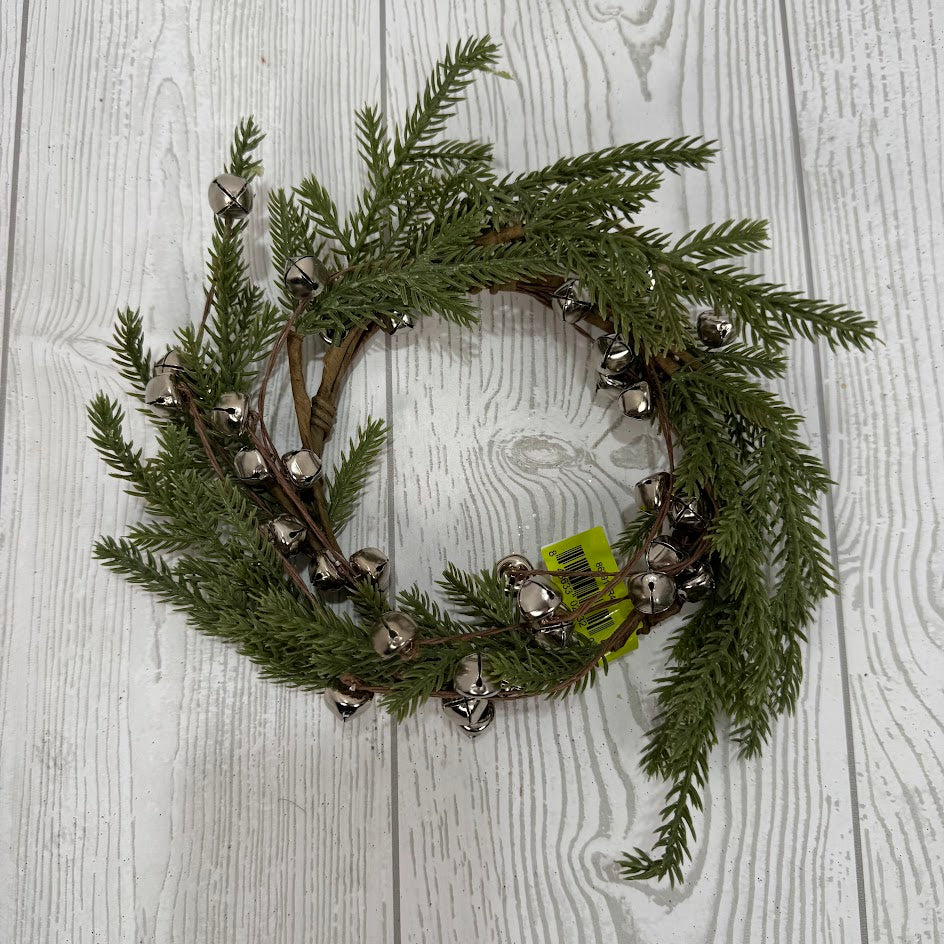 BELL PINE CANDLE RING DIA4 - 86791CR4 * RD
