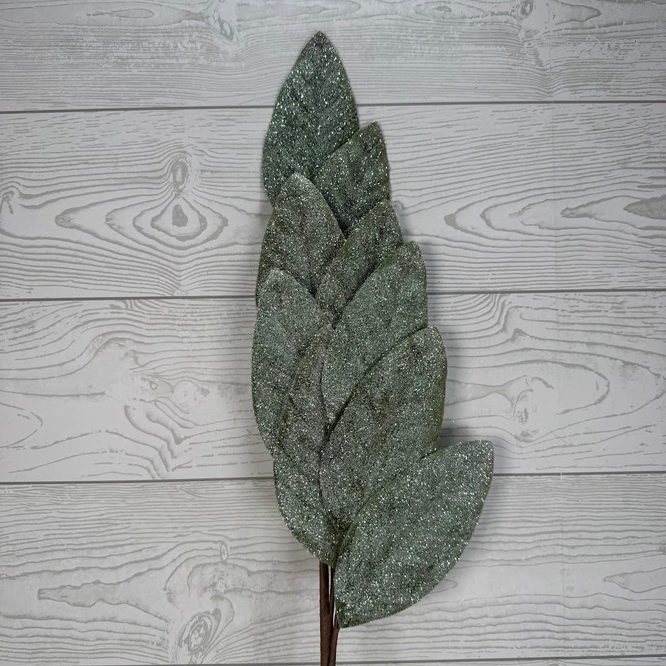 MAGNOLIA LEAVES SPRAY H28 - GREEN - 86948GN * RD