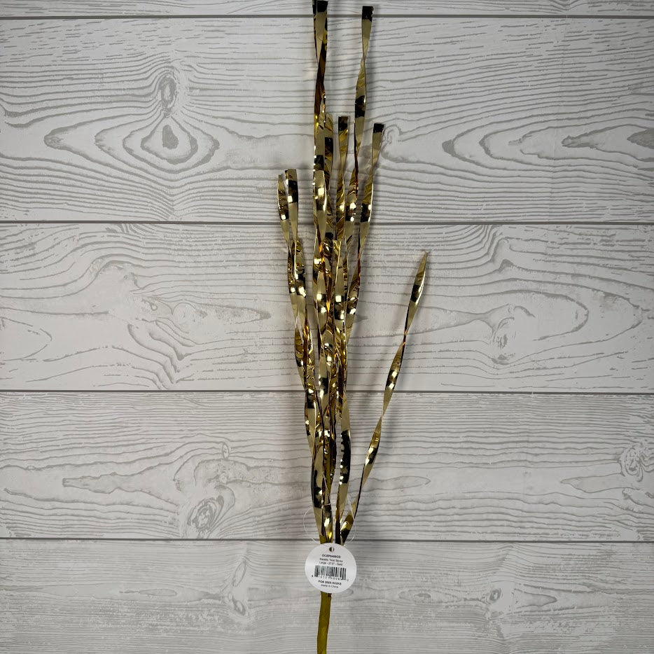 27.5" METALLIC TWIST SPRAY LARGE - GOLD - DCSP6409GD