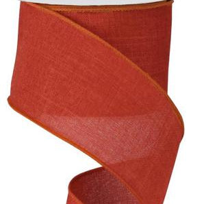 2.5"X10YD ROYAL BURLAP - RUST - RG127974