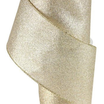 4"X10YD SHIMMER GLITTER - CHAMPAGNE - RGC159844