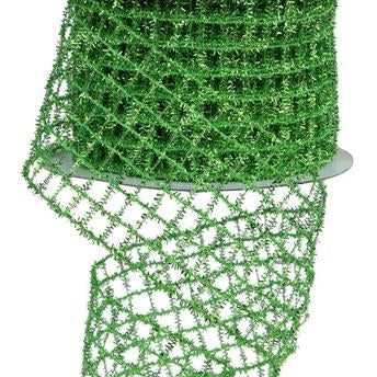 2.75"X10YD TINSEL MESH - FRESH GREEN - RM9976J7
