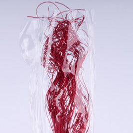 28-30" GLITTER CURLY TING TING - RED - TT828024