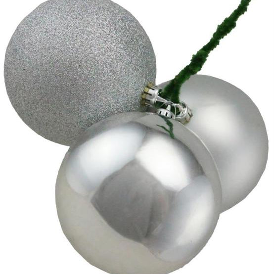 60MM BALL CLUSTER X3 - SILVER - XP355226