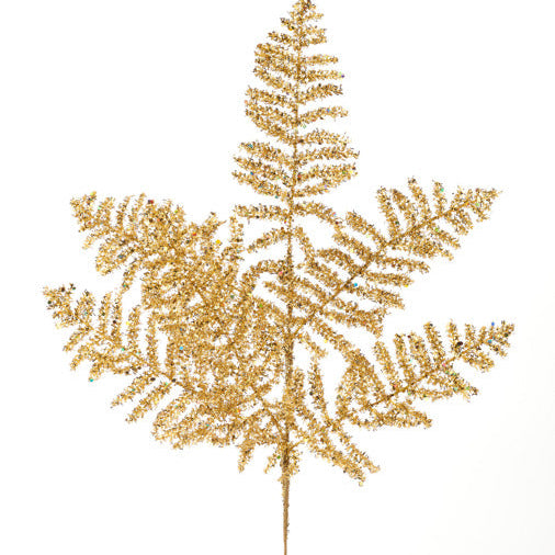 19.5"L FERN SPRAY - GOLD - XS748808