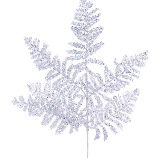 19.5"L FERN SPRAY - SILVER - XS748826