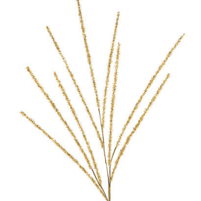 35"L FOIL/GLITTER TWIG SPRAY - GOLD - XS976808
