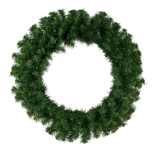 24"DIA PINE WREATH - GREEN - XX962209
