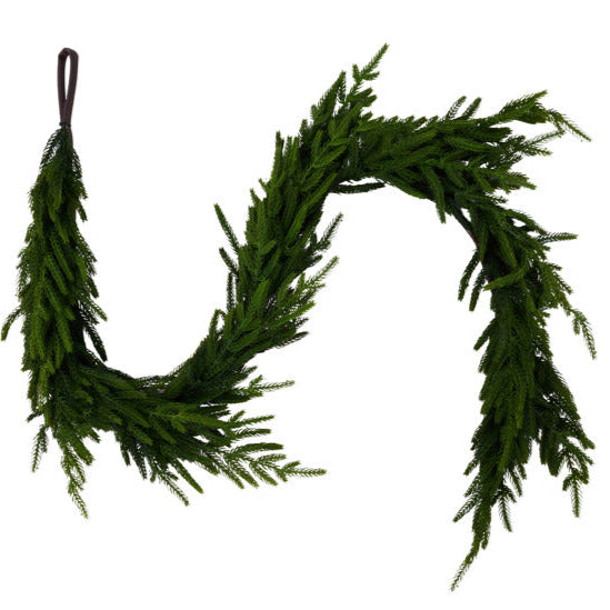 60"L R/T NORFOLK GARLAND - GREEN - XX9810