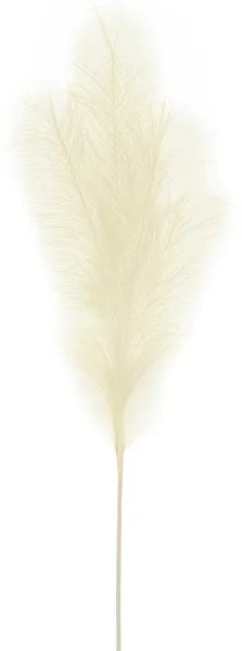 32.75"L FABRIC GRASS PLUME SPRAY - CREAM - FG601337