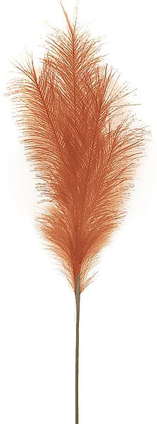 32.75"L FABRIC GRASS PLUME SPRAY - RUST - FG601332