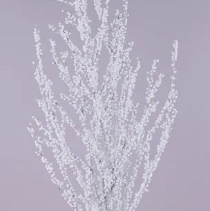 36"L IRID CASSIA BAMBOO SPRAY BUNDLE X6 - WHITE - FB200427