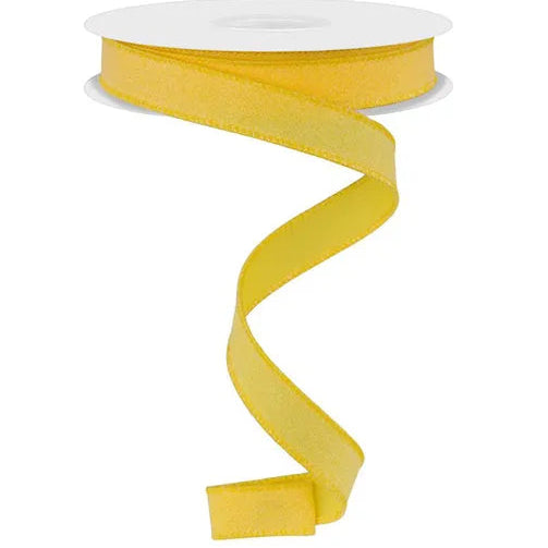 5/8"X10YD SHIMMER GLITTER - YELLOW - RGF108929