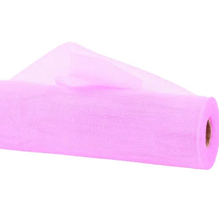 10.25"X10YD FINE WEAVE MESH - PINK - RY500022