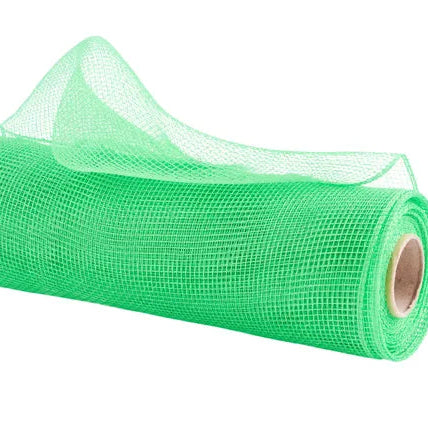 10"X10YD MESH - LIME GREEN - RE130268
