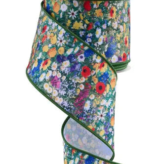 2.5"X10YD WILDFLOWER FIELD - MULTI - LS1051