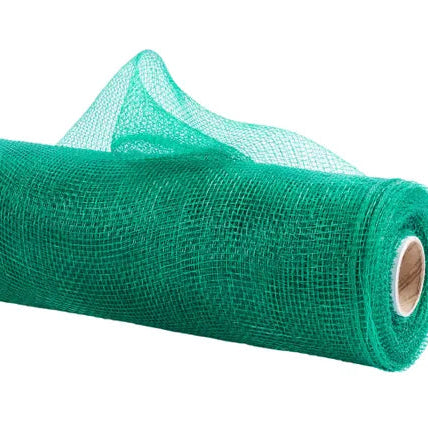 10"X10YD MESH - EMERALD GREEN - RE130206