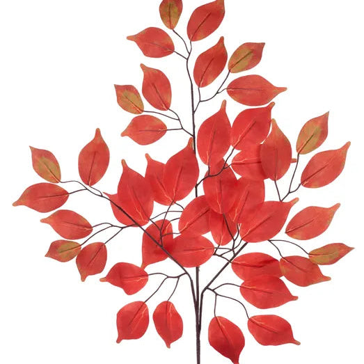 23"L FICUS SPRAY - RED/ORANGE/YELLOW - FG684556