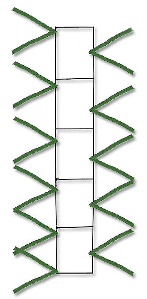 22"LX4"W WIRE WORK PENCIL RAIL - XX759709
