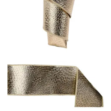2.5"X10YD SCALE FUSED - SHINY GOLD - NR606208