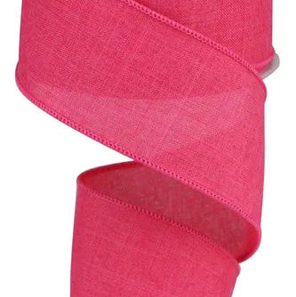 2.5"X10YD ROYAL BURLAP - HOT PINK - RG127911