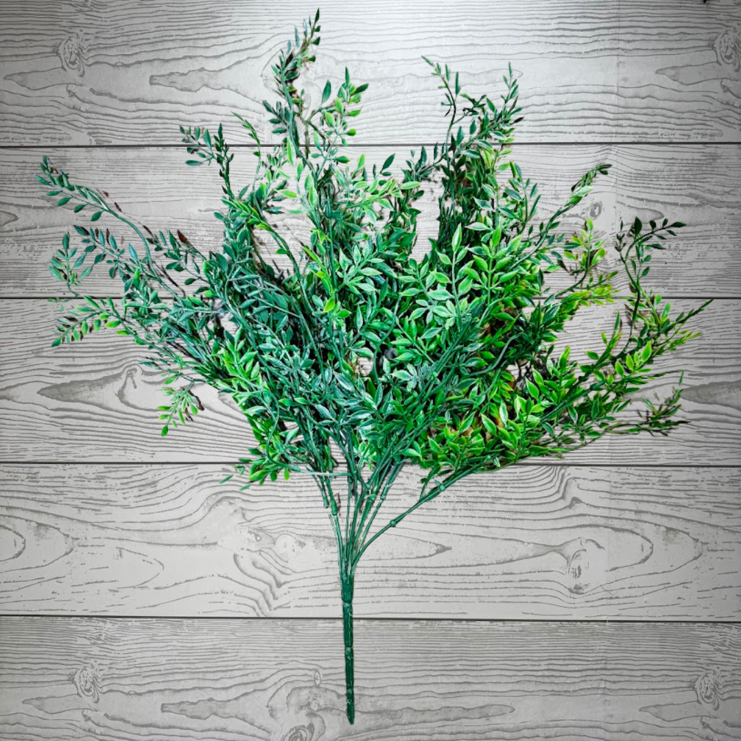 21" MINI SIMILAX BUSH - 82833 * BROWN RED