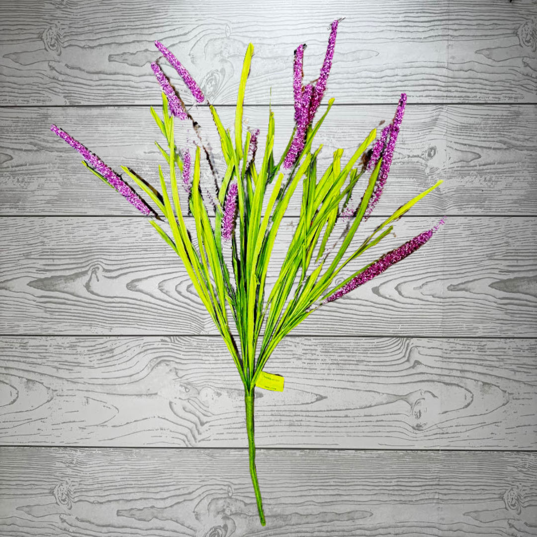 FOXTAIL BUSH H24 - PINK - 63499BT * RED GREEN