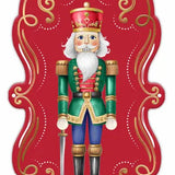 11.5"HX6.75" NUTCRACKER FRAME SIGN - RED/EMERALD/BLUE/GOLD - MD179324