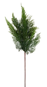 28"L CEDAR MIXED SPRAY - GREEN - XX9904
