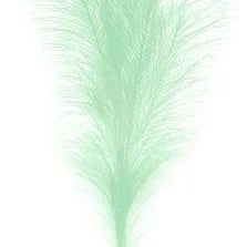 32.75"L FABRIC GRASS PLUME SPRAY - MINT GREEN - FG601383