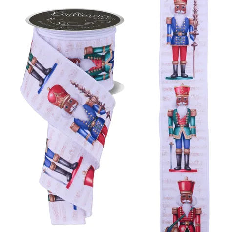 2.5"X10YD NUTCRACKER - WHITE/EMERALD/BLUE/RED/GREEN - LS109727