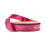 1"X10YD REVERSIBLE CLASSIC VELVET WIRED RIBBON - HOT PINK/SHIMMER PINK - 7115W-175-25E