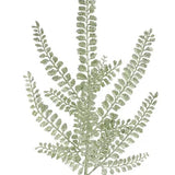 16"L GLITTER FERN SPRAY X6 - SAGE GREEN - XS236342