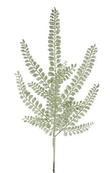 16"L GLITTER FERN SPRAY X6 - SAGE GREEN - XS236342