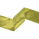 4"x10YD WIRED SHIMMER SATIN RIBBON - MOSS WITH MOSS BACKING - 2300W-570-100E