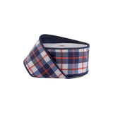 2.5"X10YD WIRED DUPIONI RIBBON - RED/WHITE/BLUE PLAID - 9115W-06-63E