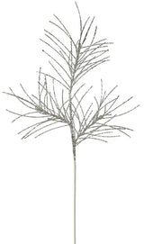 31"L GLITTERED PINE SPRAY - CHAMPAGNE - XS104858