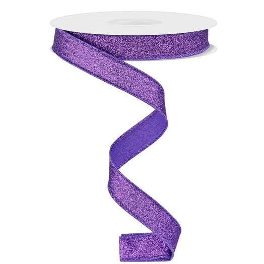 5/8"X10YD SHIMMER GLITTER - PURPLE - RGF108923