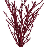 35"L STYRO BALL/BAMBOO TWIG BUNDLE - BURGUNDY - FB199805