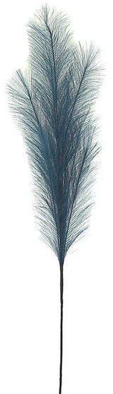 38"L FABRIC GRASS PLUME SPRAY - NAVY BLUE - FG601419