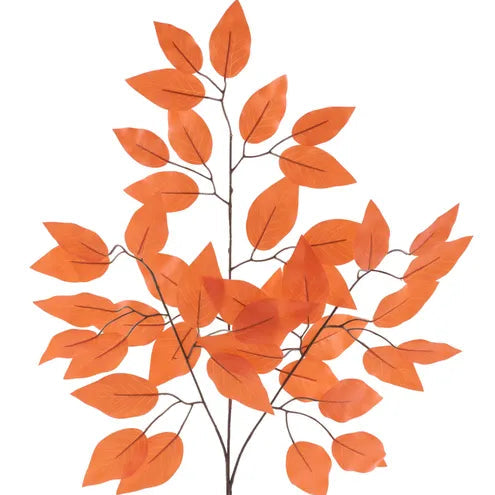 23"L FICUS SPRAY - BURNT ORANGE - FG633735