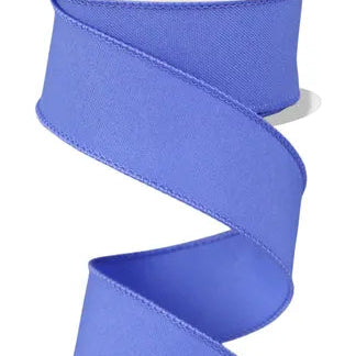 1.5"X10YD DIAGONAL WEAVE FABRIC - IRIS BLUE - RGE1202Y4